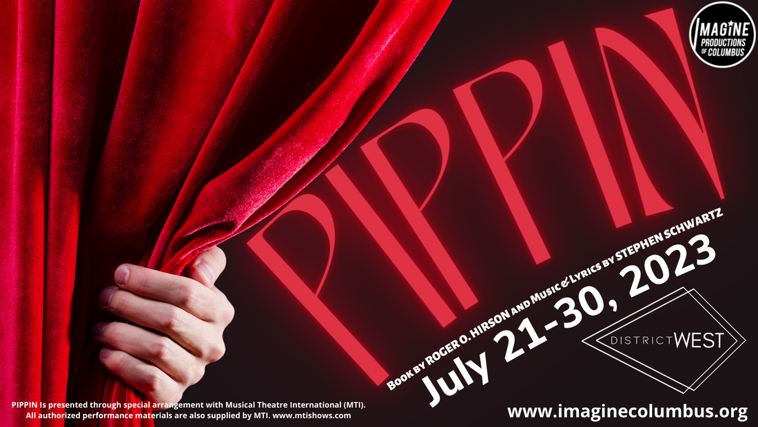 Pippin Logo.  July 21-30 at District West